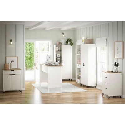 36" Vario 2 Door Wide Storage Cabinet White - Room & Joy 5 36" Vario 2 Door Wide Storage Cabinet White - Room & Joy - Image 3