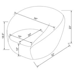 Swivel Accent Chair - Room Essentials™ -Quality Furniture Store GUEST ba44349c 1ec8 4fc6 a351 c93a6f2267d2