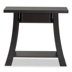 Herman Wood 1 Drawer Console Table - Baxton Studio -Quality Furniture Store GUEST bbe42a46 0541 4753 b8d3 8ff12351baa6