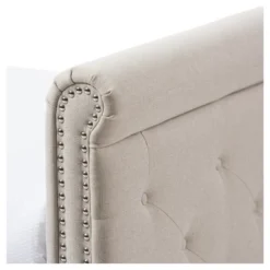 Twin Swanson Modern And Contemporary Fabric Tufted Daybed With Roll-Out Trundle Guest Bed - Baxton Studio -Quality Furniture Store GUEST bc3ef6a4 cd37 4644 a6b2 bbc48d3edffc