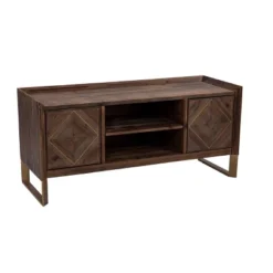 Glacerad Reclaimed Wood Media Console For TVs Upto 50" Brown - Aiden Lane -Quality Furniture Store GUEST c5ca11b1 d694 4204 b4c7 035d6a35a4c8