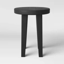 Woodland Carved Wood Accent Table - Black - Threshold 11 Woodland Carved Wood Accent Table - Black - Threshold -Quality Furniture Store GUEST c81a09d3 1741 4f8f 8822 8ba23599b9d6