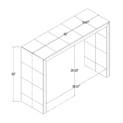 Ogden Burled Wood Console Table - Threshold™ Designed With Studio McGee -Quality Furniture Store GUEST c9d87896 2f67 4a2a 9ba3 39f9f44679da