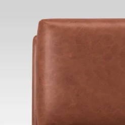 Gelbin Faux Leather Slipper Chair With Wood Legs - Threshold™ -Quality Furniture Store GUEST ca30ad32 100b 42bf 8d48 be6ce0a7edc1