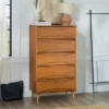 Mid-Century Modern Contoured 5 Drawer Chest Of Drawers - Saracina Home 2 Mid-Century Modern Contoured 5 Drawer Chest Of Drawers - Saracina Home -Quality Furniture Store GUEST caa47950 c48f 4bf7 b54e ea5258447383