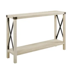 Sophie Rustic Industrial X Frame Entry Table - Saracina Home 25 Sophie Rustic Industrial X Frame Entry Table - Saracina Home -Quality Furniture Store GUEST d727ce8b 339b 4d6d 9bc1 4b2e3bc736a9