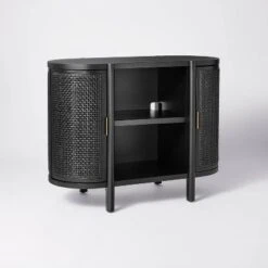 Portola Hills Caned Door Console With Shelves - Threshold™ Designed With Studio McGee -Quality Furniture Store GUEST d8a3124a 3a6a 4b28 8cc4 73d0035a42d8