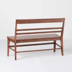 Wood Ladder Back Bench - Hearth & Hand™ With Magnolia -Quality Furniture Store GUEST db86add3 b442 4417 a7bf 9703a6bed30e