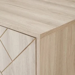 Vik Modern Boho 4 Door Herringbone TV Stand For TVs Up To 80" - Saracina Home -Quality Furniture Store GUEST dc6efbef b8ac 475f a48e a7b2b59eda7f