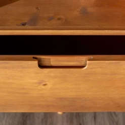 Cara Mid-Century Modern 3 Drawer TV Stand For TVs Up To 65" - Saracina Home -Quality Furniture Store GUEST df676d8f b924 40c5 9f8f 7b4d8b872a68