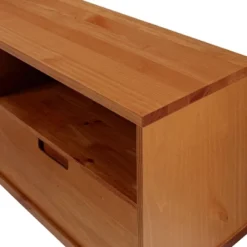 Cara 3 Drawer Mid-Century Modern 3 Drawer TV Stand For TVs Up To 80" - Saracina Home -Quality Furniture Store GUEST e0183665 dd1d 42d0 8742 7dfa827048d2