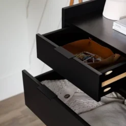 Mid-Century Modern Solid Wood 6 Drawer Vertical Dresser - Saracina Home -Quality Furniture Store GUEST e8d3a4b7 5308 4d34 8cd1 518fded88a6b