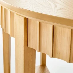 Thousand Oaks Wood Scalloped Demilune Console Table - Threshold™ Designed With Studio McGee -Quality Furniture Store GUEST eb35aaa8 f7c8 4881 b5d1 f85e53b2ca90