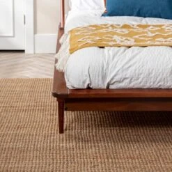 Boho Solid Wood Spindle Platform Bed - Saracina Home -Quality Furniture Store GUEST eddd6fd7 e683 4a43 ab14 7eb5a52e69b7