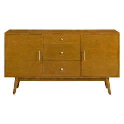 Mid-Century Modern Wood Console TV Stand For TVs Up To 65" - Saracina Home -Quality Furniture Store GUEST efcc9a14 357a 40da 8671 6d1e9dac7cb1
