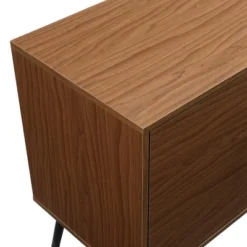 2 Door Mid-Century Modern Wood Storage TV Stand For TVs Up To 65" - Saracina Home -Quality Furniture Store GUEST f07c28f6 4334 4a0e 8c9a bf9a7ee05368