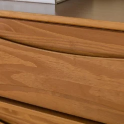 Mid-Century Modern Contoured 5 Drawer Chest Of Drawers - Saracina Home 31 Mid-Century Modern Contoured 5 Drawer Chest Of Drawers - Saracina Home -Quality Furniture Store GUEST f771bc5b 00e3 4d3b 9835 237e83a63c48