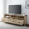 4 Drawer Farmhouse TV Stand For TVs Up To 80" - Saracina Home -Quality Furniture Store GUEST fc53e969 d6ad 444b a168 c43343c57c50
